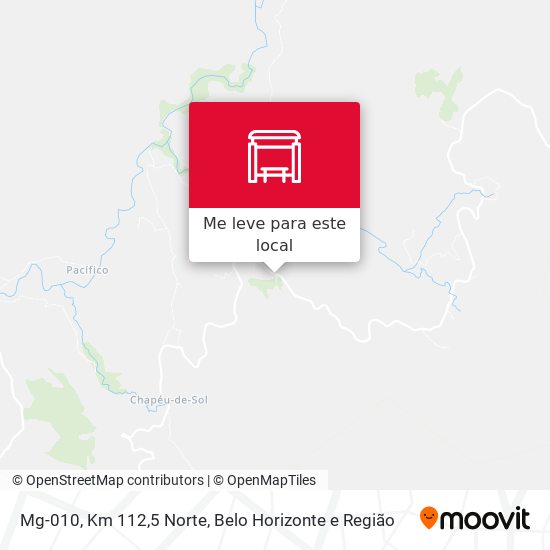 Mg-010, Km 112,5 Norte mapa