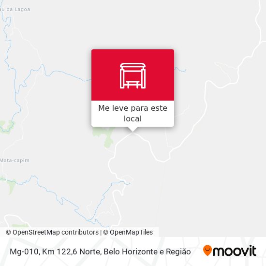 Mg-010, Km 122,6 Norte mapa