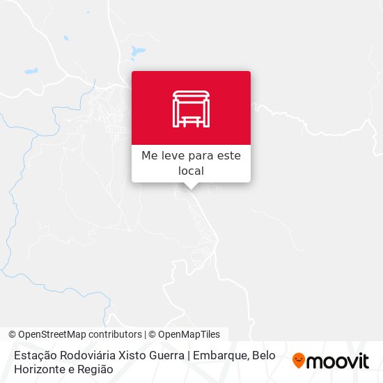 Estação Rodoviária Xisto Guerra | Embarque mapa