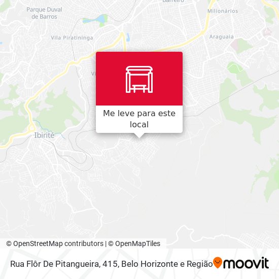 Rua Flôr De Pitangueira, 415 mapa