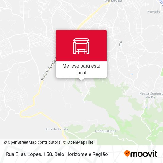 Rua Elias Lopes, 158 mapa