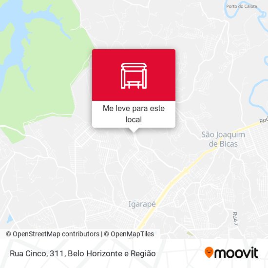 Rua Cinco, 311 mapa