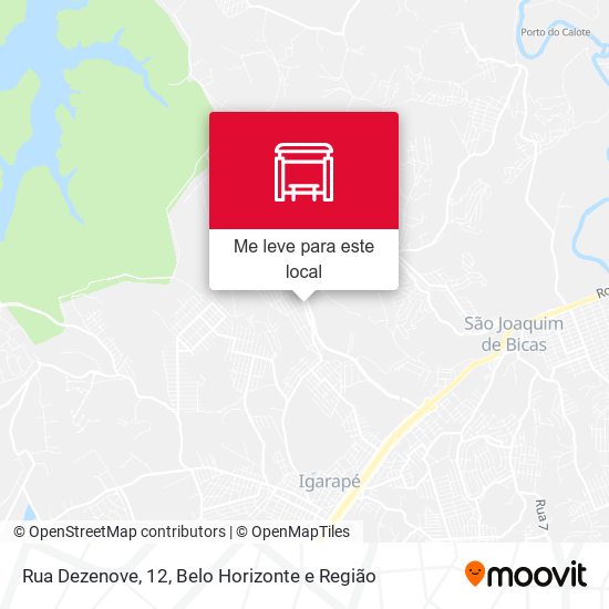 Rua Dezenove, 12 mapa