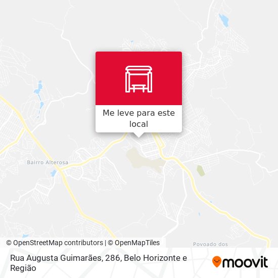 Rua Augusta Guimarães, 286 mapa
