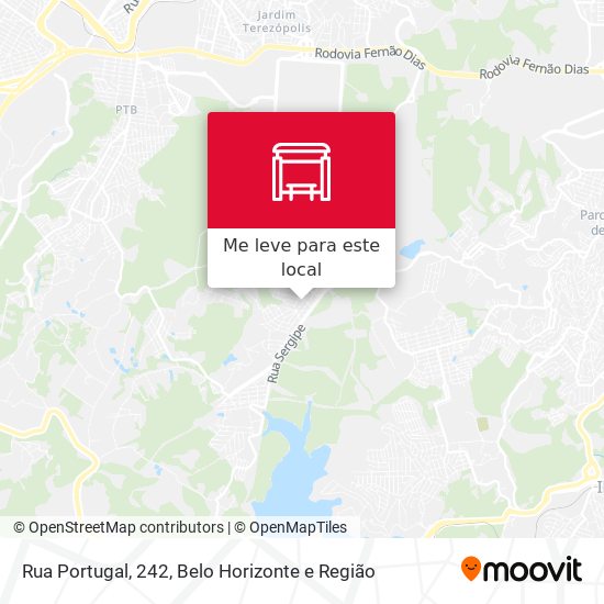 Rua Portugal, 242 mapa