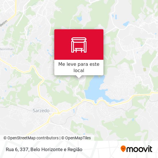 Rua 6, 337 mapa