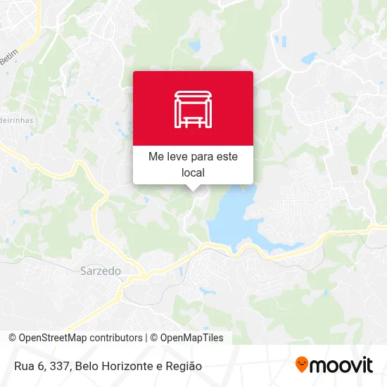 Rua 6, 337 mapa