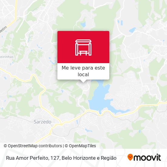 Rua Amor Perfeito, 127 mapa