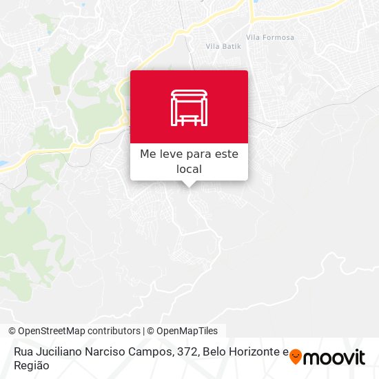 Rua Juciliano Narciso Campos, 372 mapa