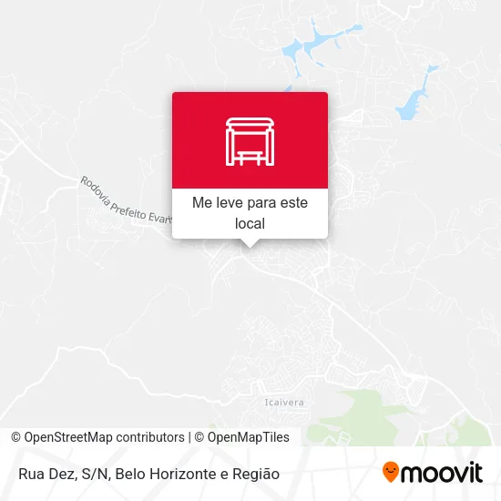 Rua Dez, S/N mapa