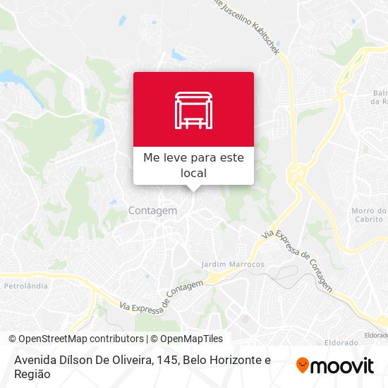 Avenida Dílson De Oliveira, 145 mapa