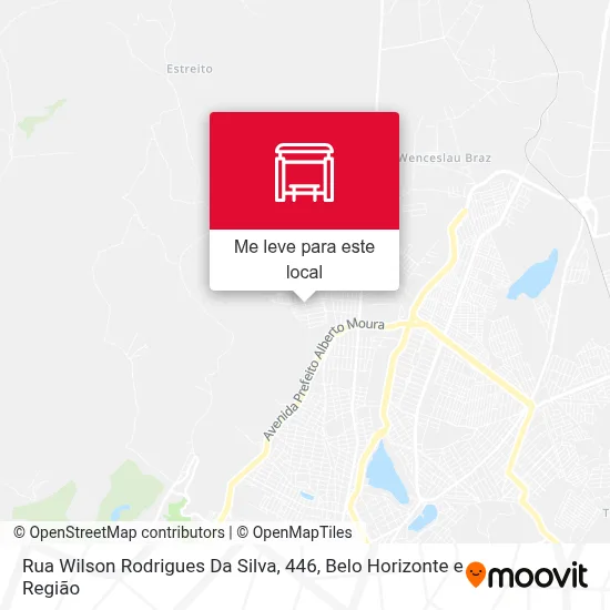 Rua Wilson Rodrigues Da Silva, 446 mapa