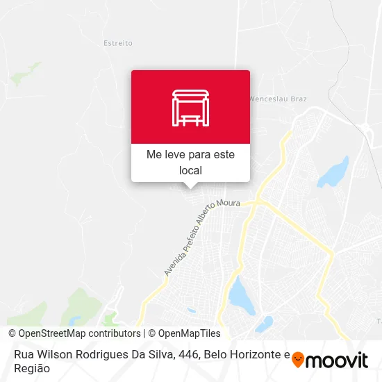 Rua Wilson Rodrigues Da Silva, 446 mapa