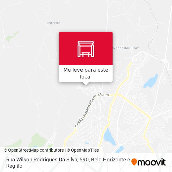 Rua Wilson Rodrigues Da Silva, 590 mapa