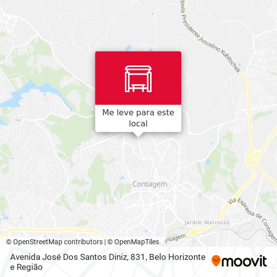 Avenida José Dos Santos Diniz, 831 mapa