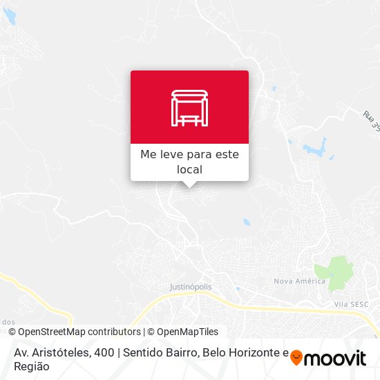 Av. Aristóteles, 400 | Sentido Bairro mapa
