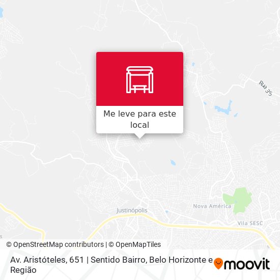 Av. Aristóteles, 651 | Sentido Bairro mapa