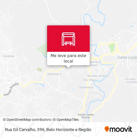 Rua Gil Carvalho, 396 mapa