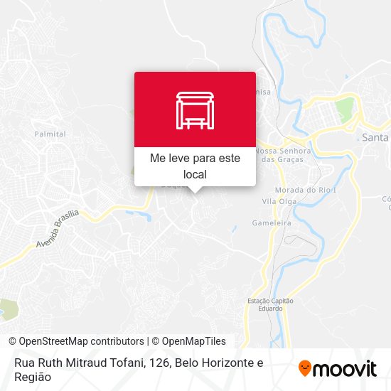 Rua Ruth Mitraud Tofani, 126 mapa