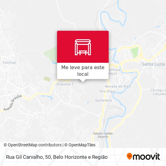 Rua Gil Carvalho, 50 mapa