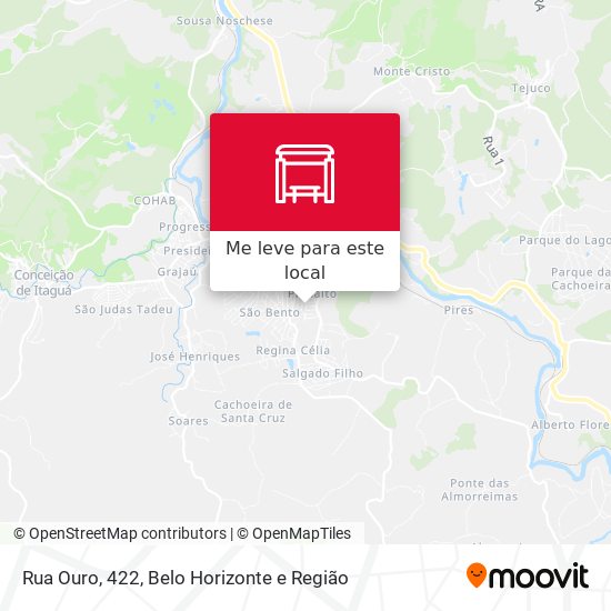Rua Ouro, 422 mapa