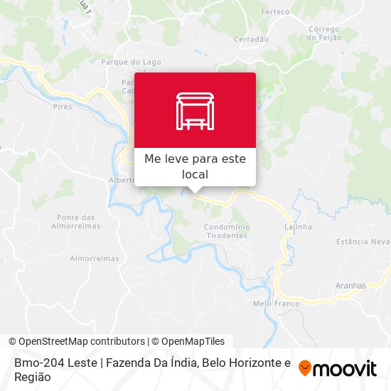 Bmo-204 Leste | Fazenda Da Índia mapa