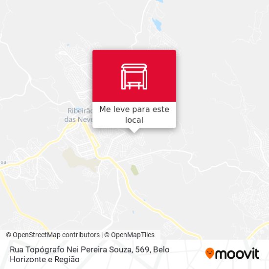 Rua Topógrafo Nei Pereira Souza, 569 mapa