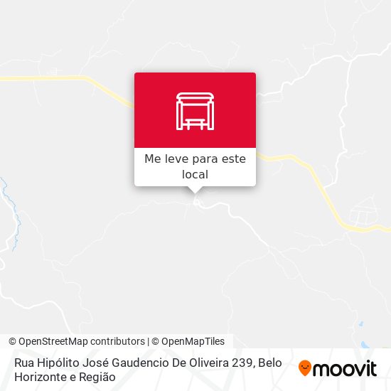 Rua Hipólito José Gaudencio De Oliveira 239 mapa