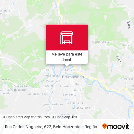 Rua Carlos Nogueira, 622 mapa