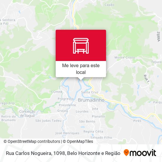 Rua Carlos Nogueira, 1098 mapa