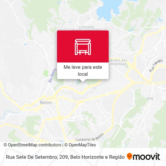 Rua Sete De Setembro, 209 mapa