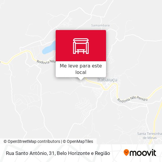 Rua Santo Antônio, 31 mapa