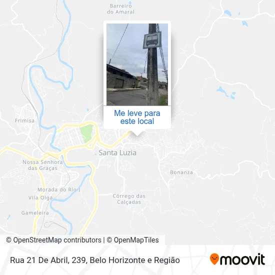Rua 21 De Abril, 239 mapa