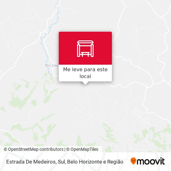 Estrada De Medeiros, Sul mapa