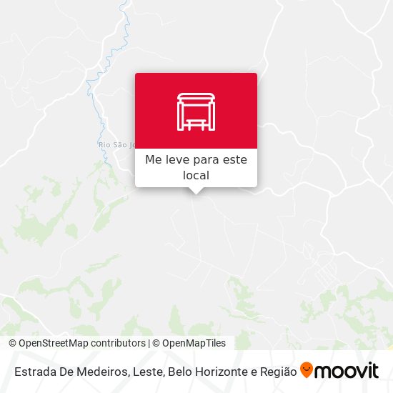 Estrada De Medeiros, Leste mapa
