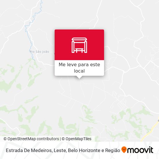 Estrada De Medeiros, Leste mapa