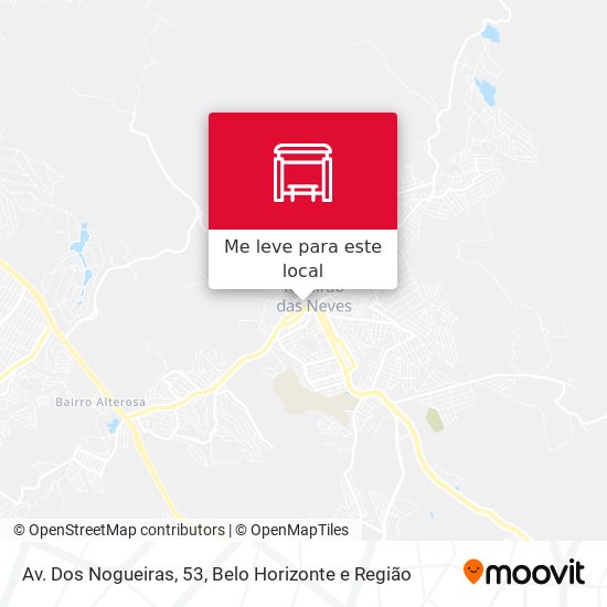Av. Dos Nogueiras, 53 mapa