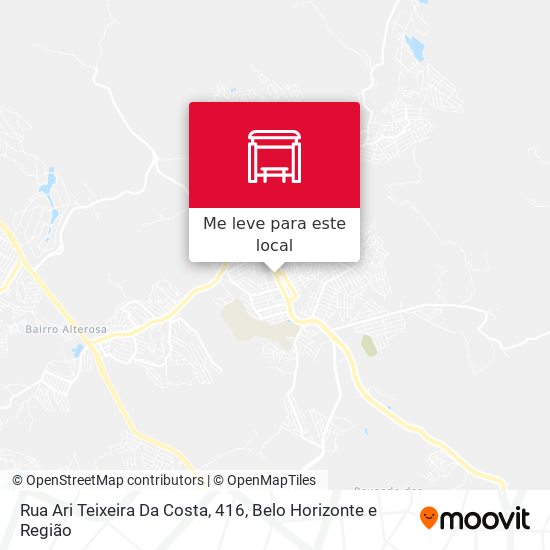 Rua Ari Teixeira Da Costa, 416 mapa