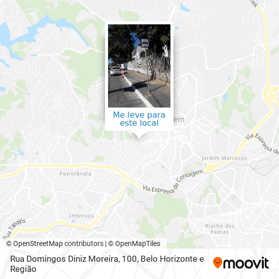 Rua Domingos Diniz Moreira, 100 mapa