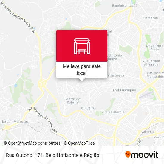 Rua Outono, 171 mapa