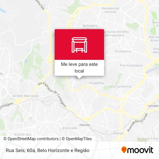 Rua Seis, 60a mapa