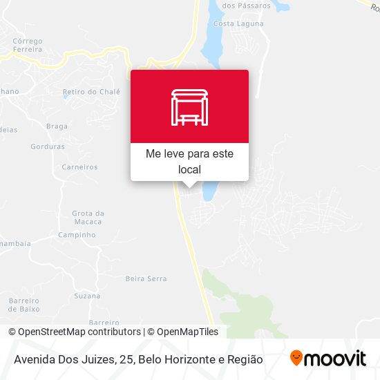Avenida Dos Juizes, 25 mapa