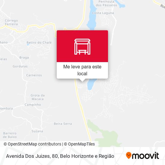 Avenida Dos Juizes, 80 mapa