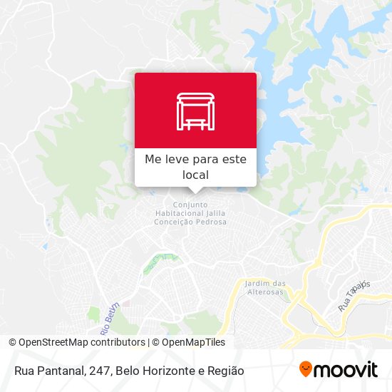 Rua Pantanal, 247 mapa