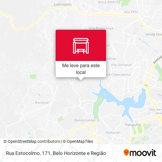 Rua Estocolmo, 171 mapa