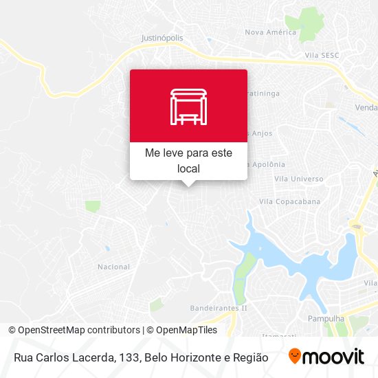 Rua Carlos Lacerda, 133 mapa