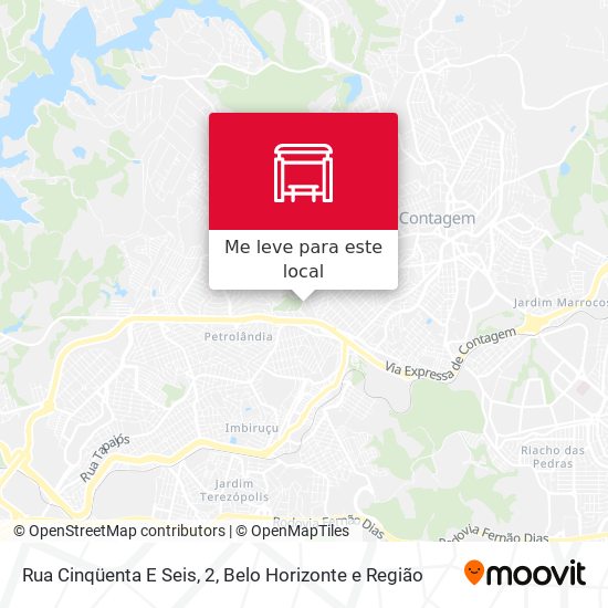 Rua Cinqüenta E Seis, 2 mapa