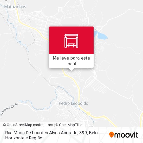 Rua Maria De Lourdes Alves Andrade, 399 mapa