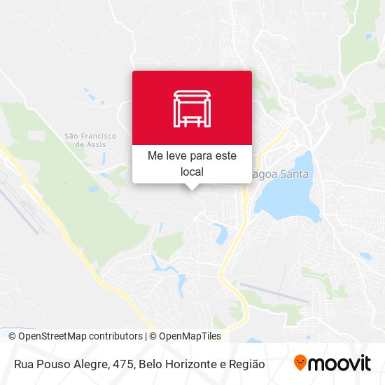 Rua Pouso Alegre, 475 mapa