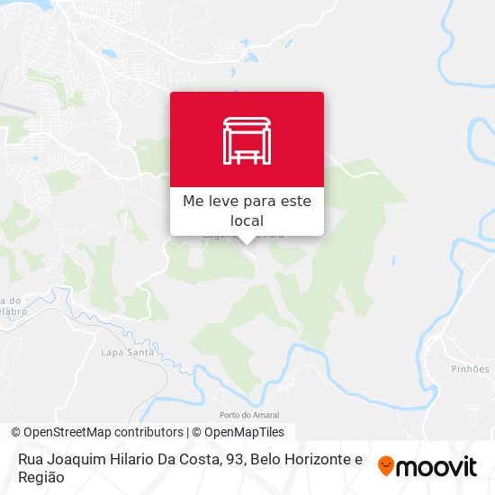 Rua Joaquim Hilario Da Costa, 93 mapa
